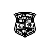 Iconic Royal Enfield Adventure Emblem Decal